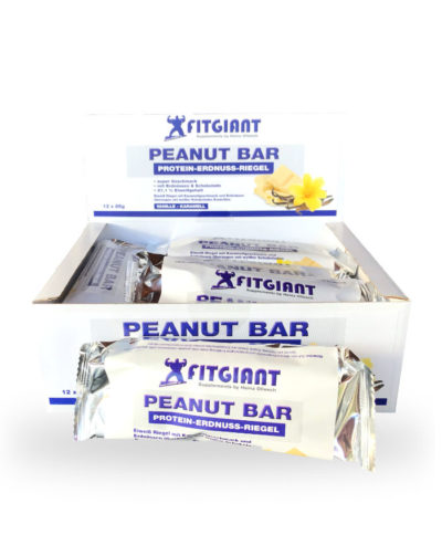 Peanut Protein Bar Display