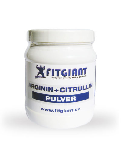 Arginin und Citrullin Pulver