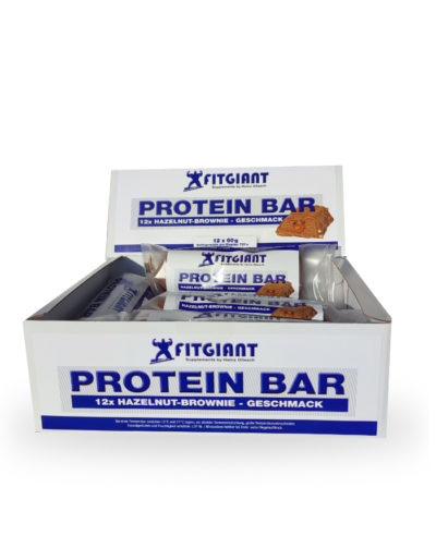 Protein Bar Haselnuss Brownie
