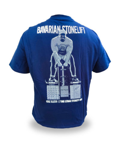 Shirt "Bavarian Stonelift" Navy blue – Bild 2