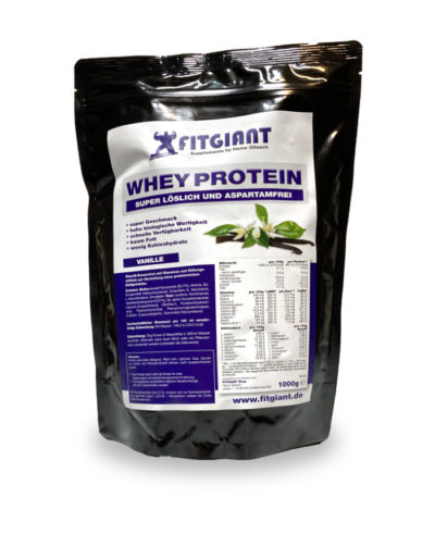 Whey Protein Vanille